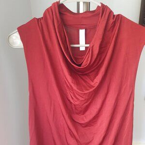MNG by Mango red blouse top size M